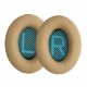 Σετ 2 kwmobile Earpads για Bose Soundlink Around-Ear Wireless II, Οικολογικό δέρμα, Καφέ, 45044.11